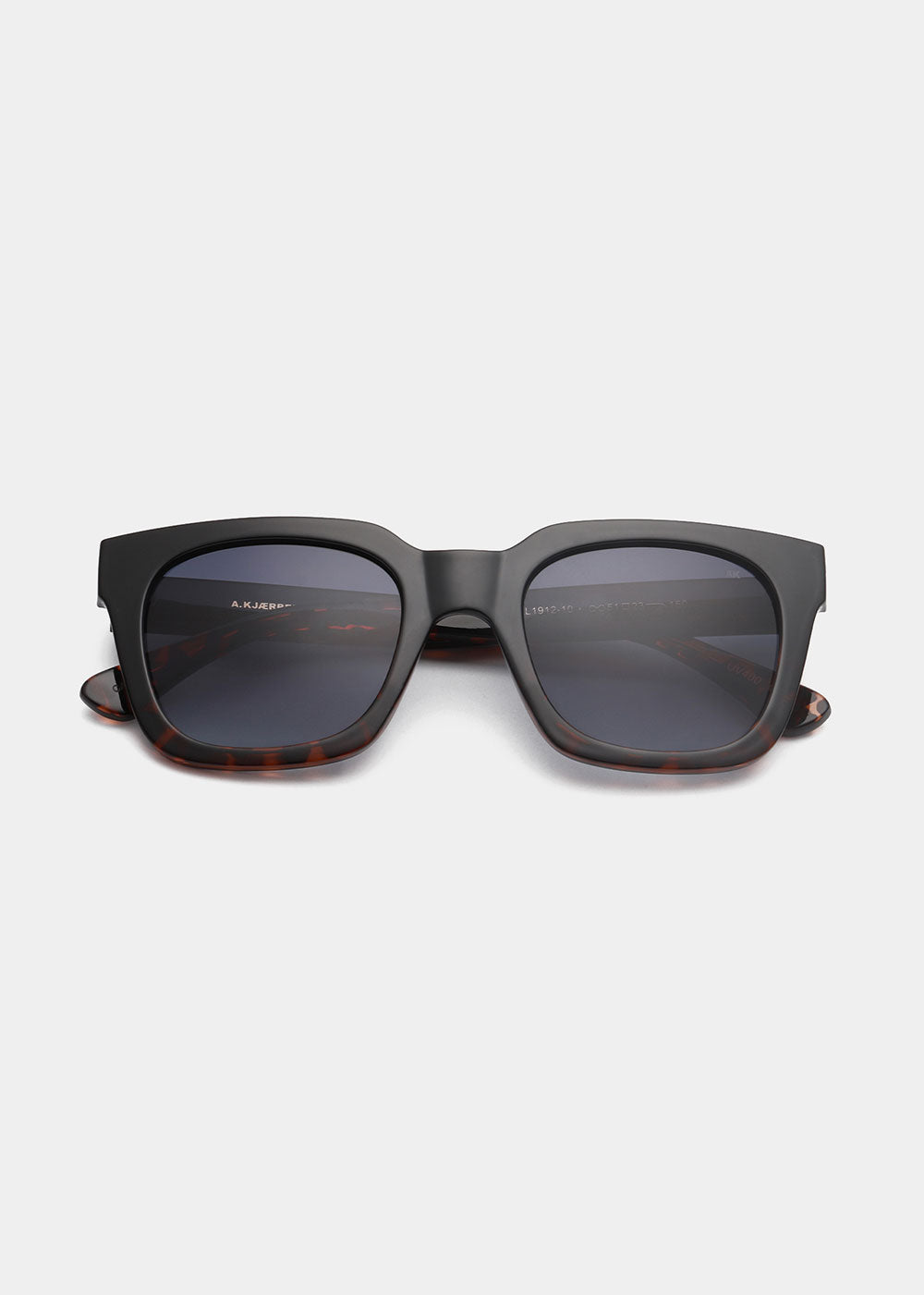 Nancy Sunglasses - Black Tortoise - Domino Style