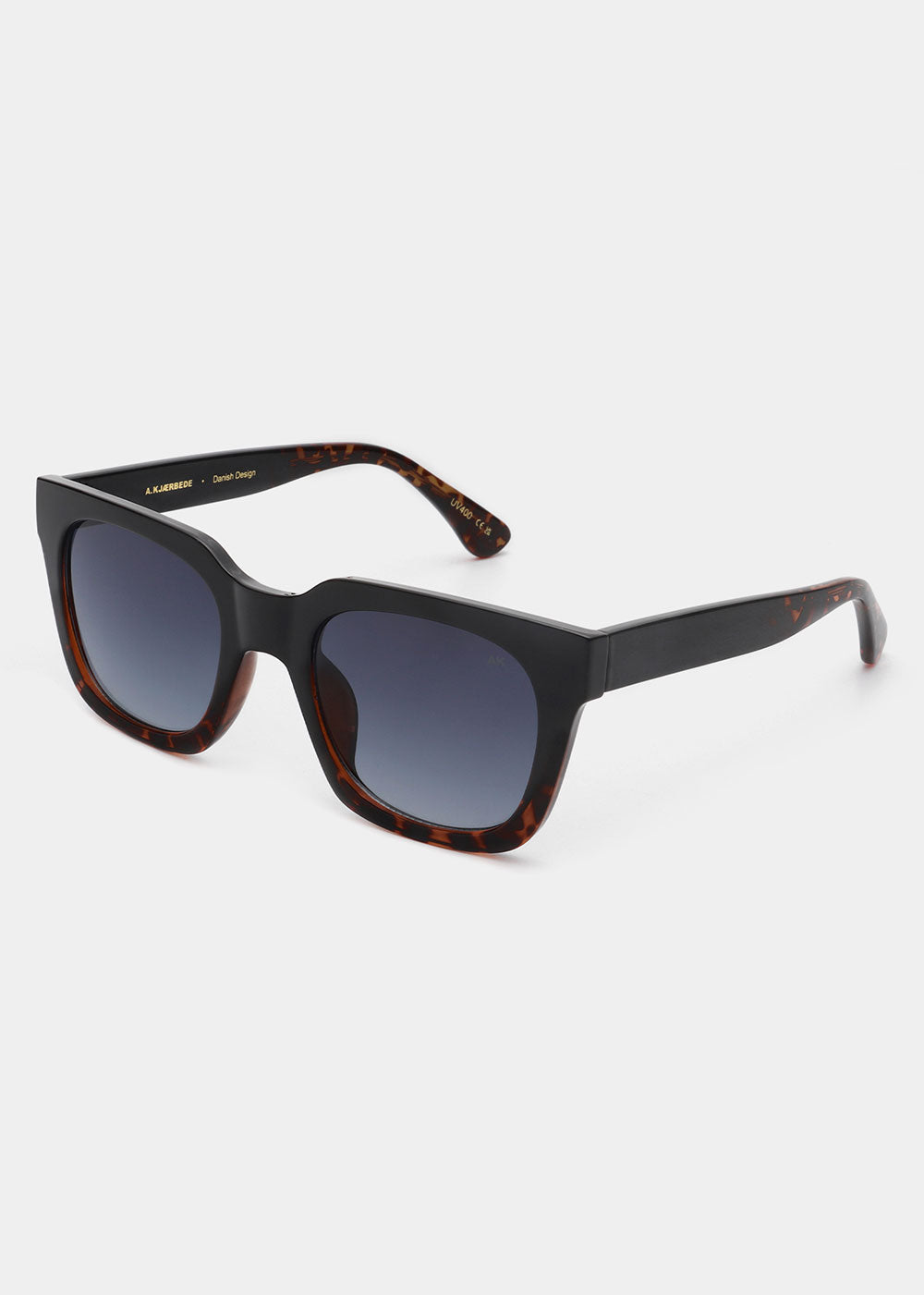 Nancy Sunglasses - Black Tortoise - Domino Style