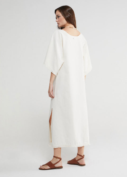 Cotton Kaftan Long Dress