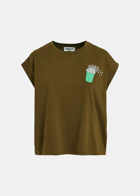 Faustina T-Shirt - Khaki