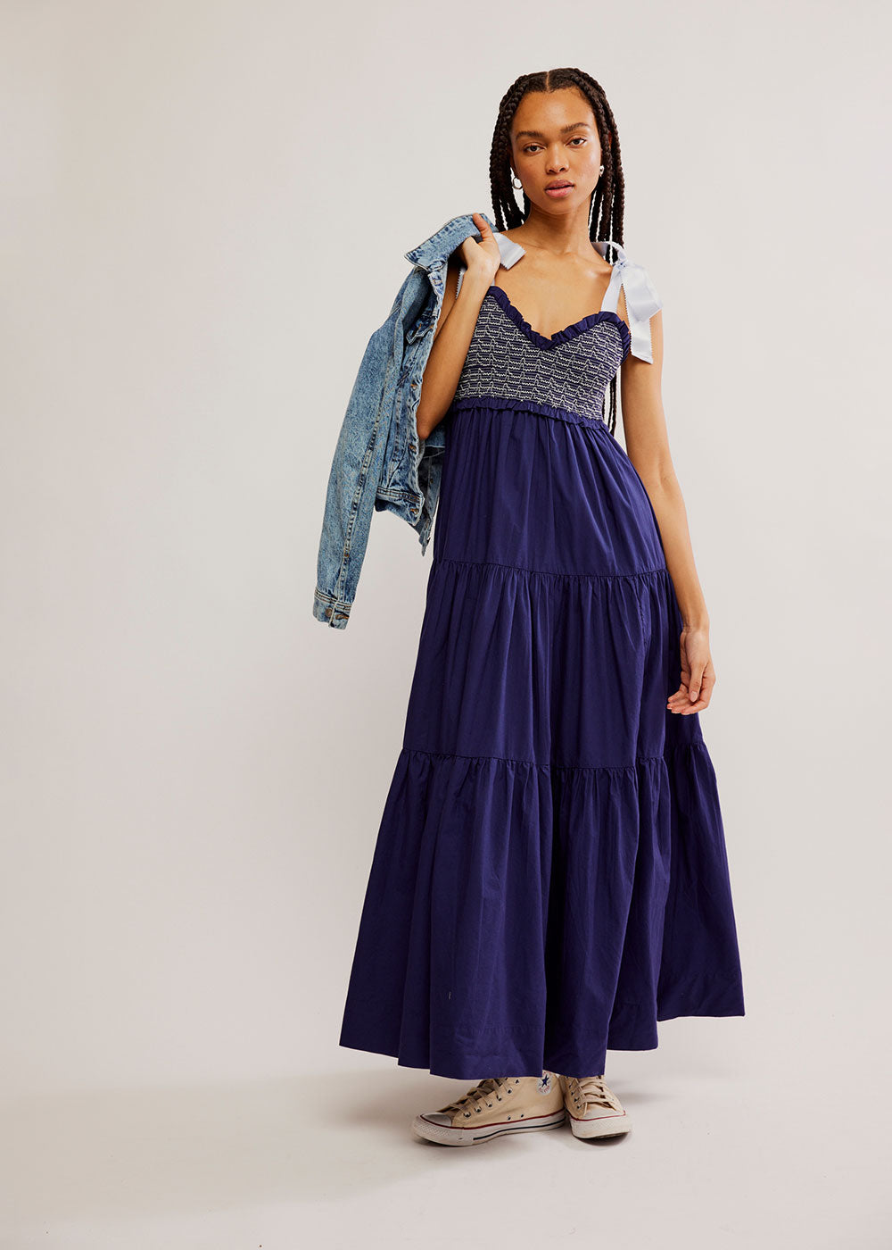 Nyla Maxi Dress - Blue Bell