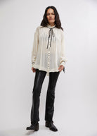 Olivia Blouse - Domino Style