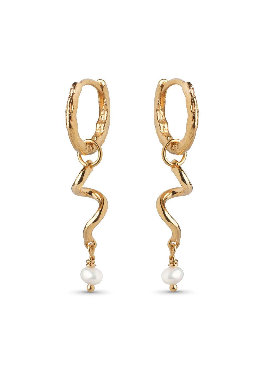 Twist Hoops - Domino Style