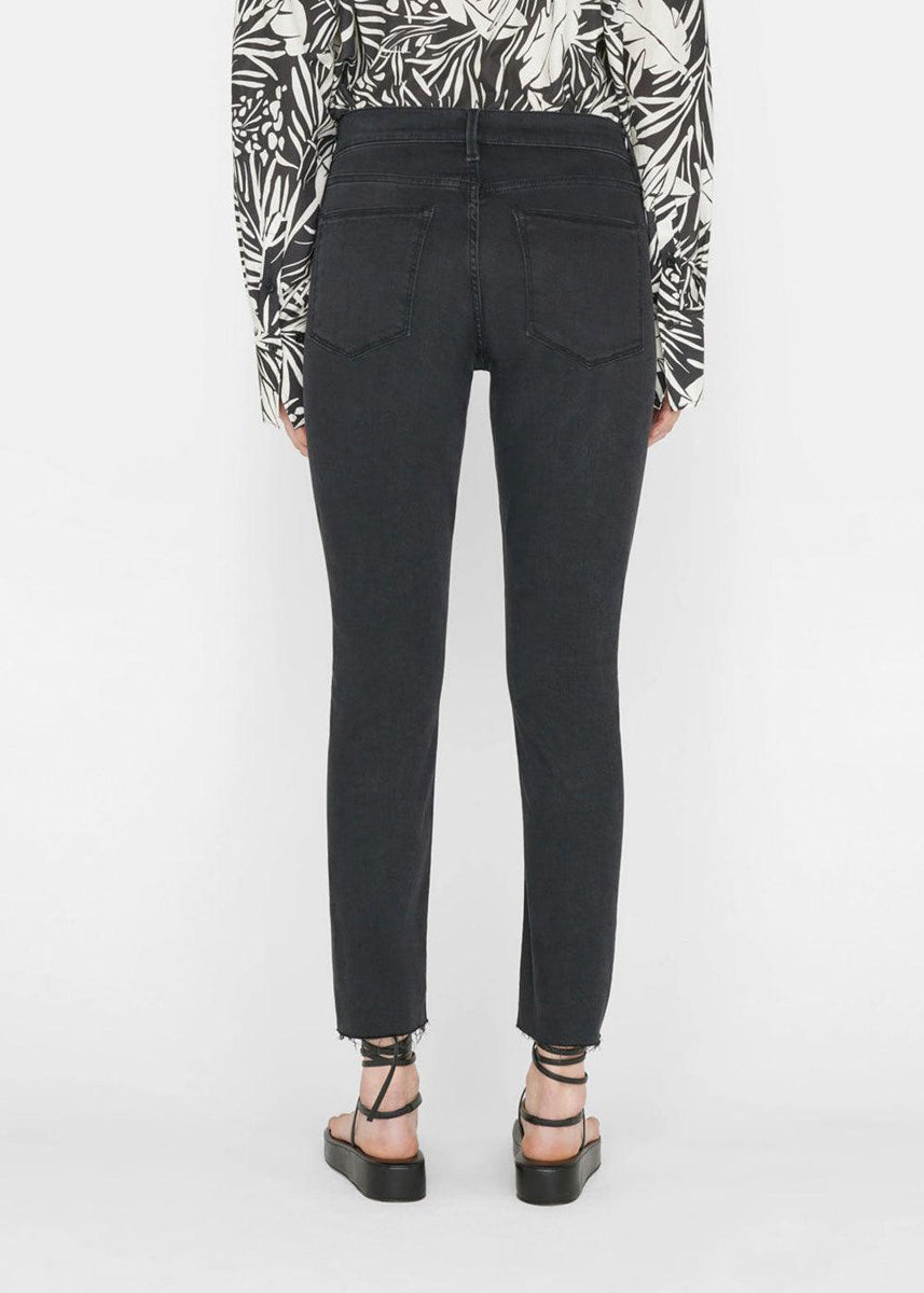 FRAME Le High Straight Jeans Kerry Domino Style