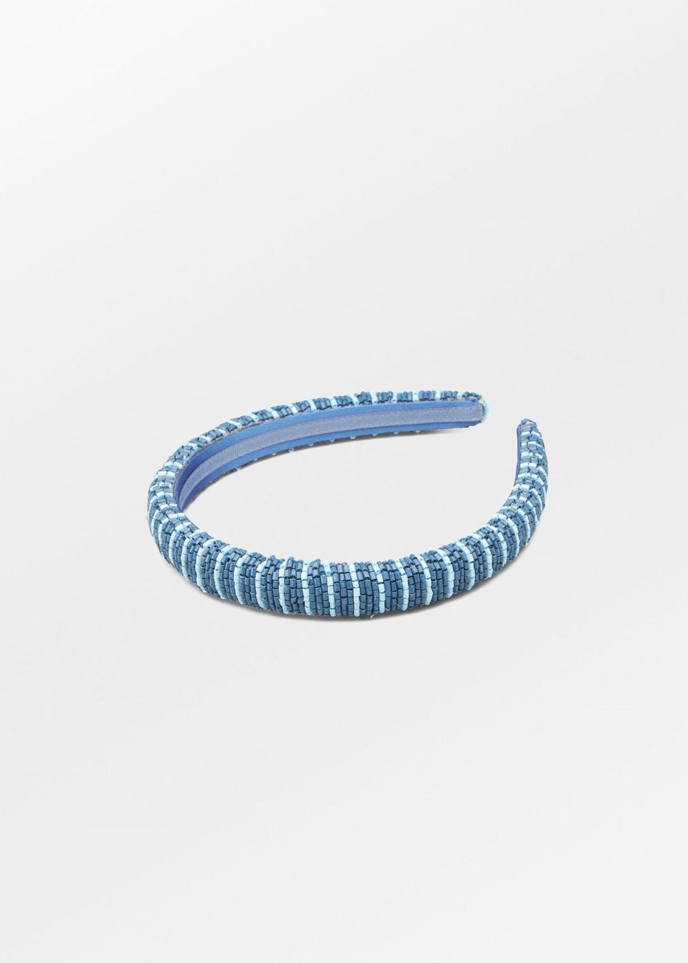 Elmly Slim Beaded Hairbrace - Domino Style