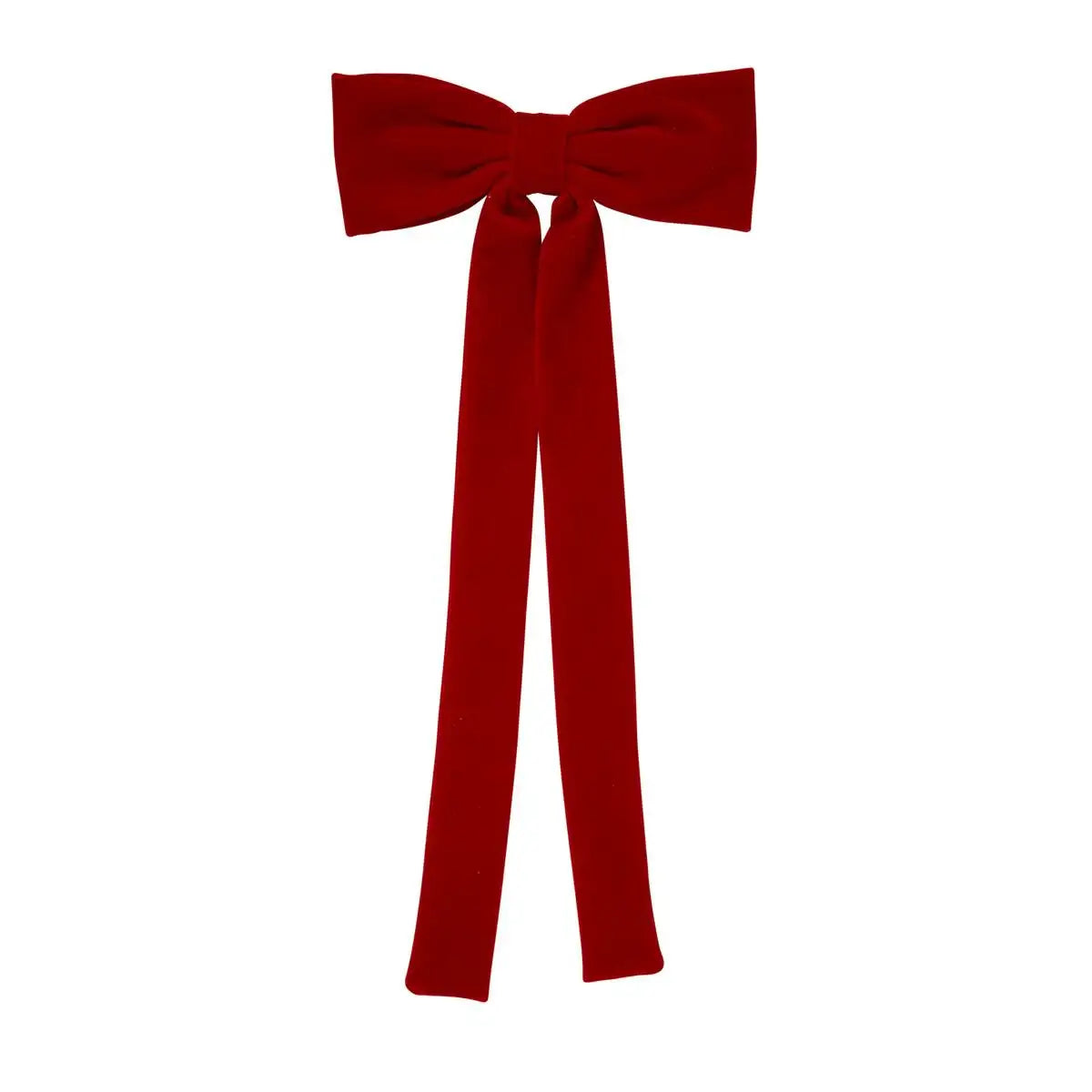 radiant velvet bow hair clips main image 1