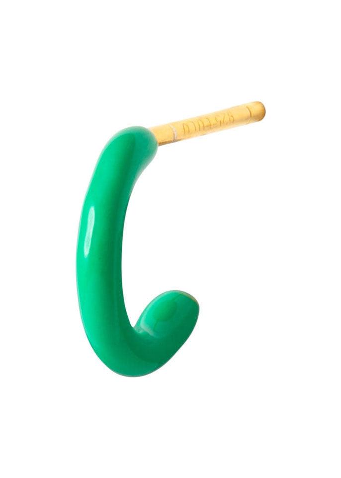 Colour Hoop Earring - Domino Style