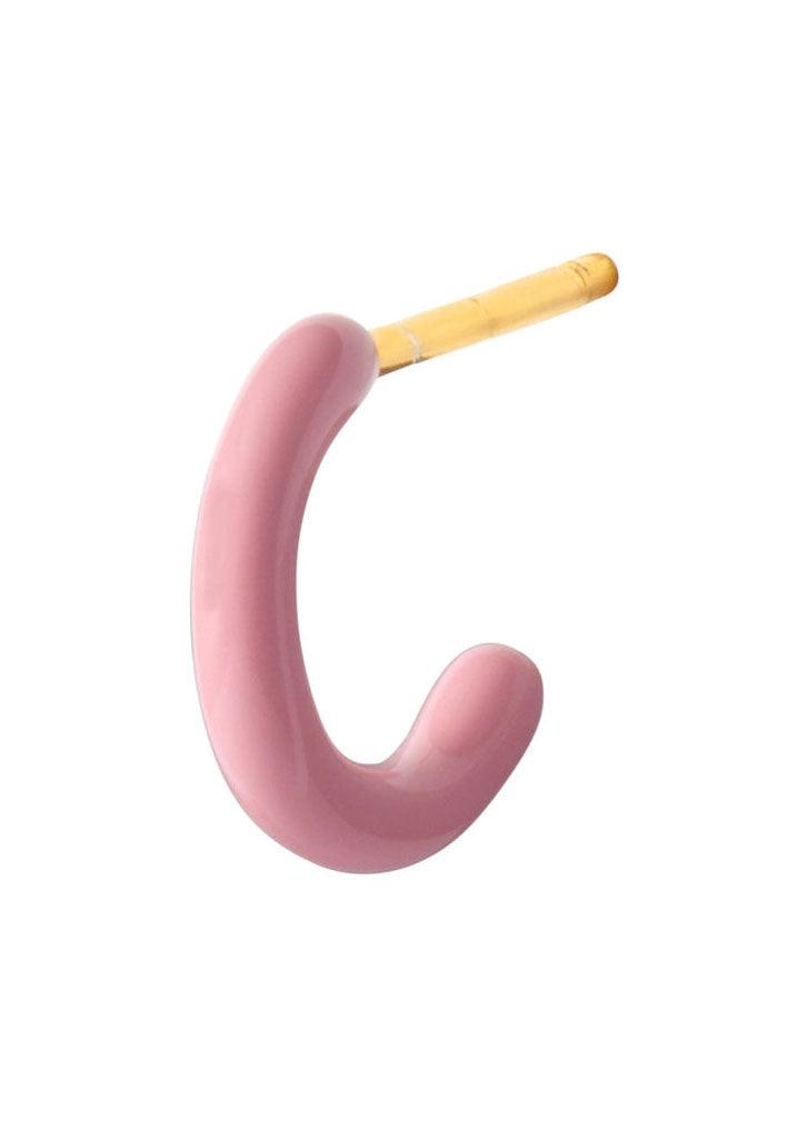 Colour Hoop Earring - Domino Style