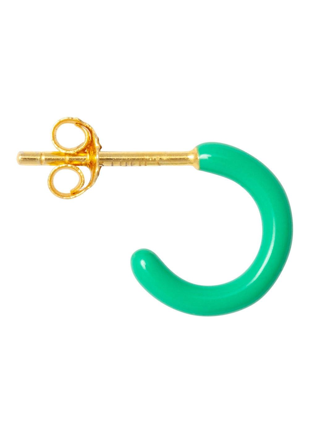 Colour Hoop Earring - Domino Style