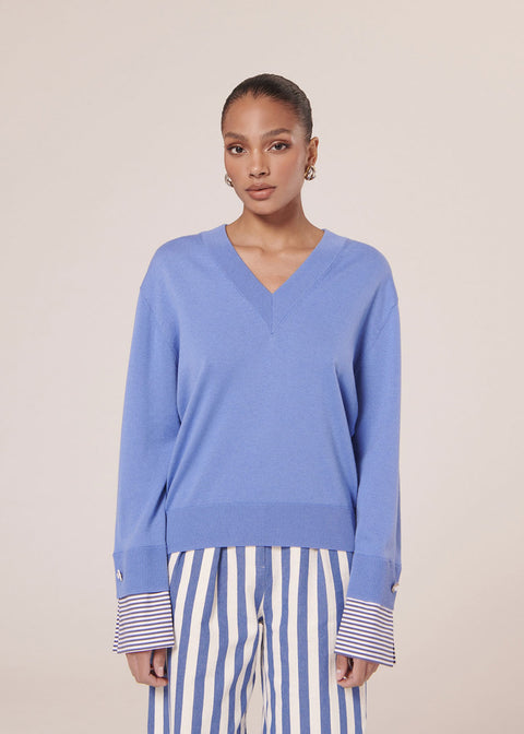 Primrose Sweater - Blue