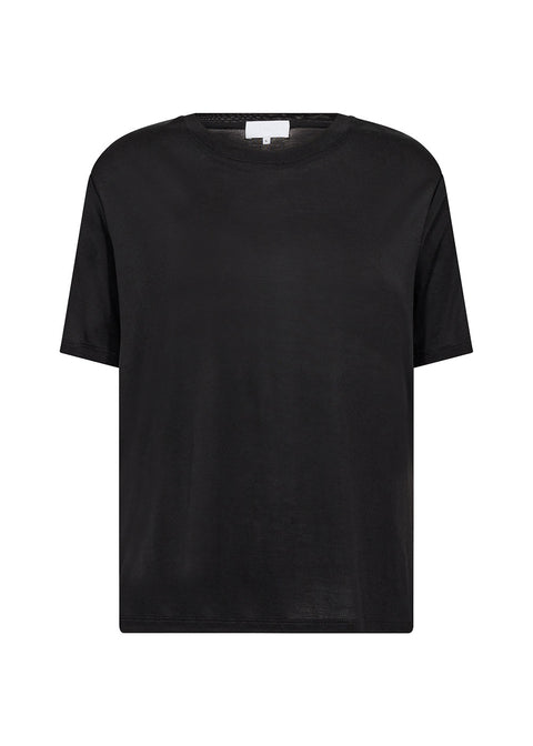 Fred 1 Round Neck T-Shirt - Black