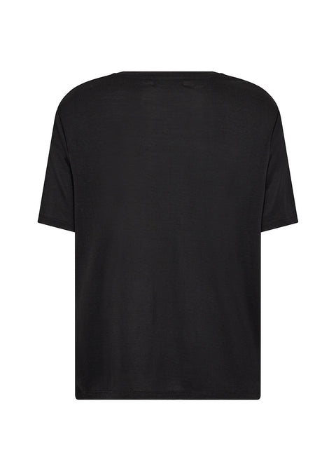Fred 1 Round Neck T-Shirt - Black
