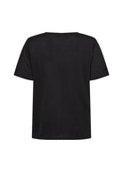 Fred 2 V-Neck T-Shirt - Black - Domino Style