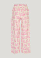 Nala Trousers - Lilac Monogram - Domino Style