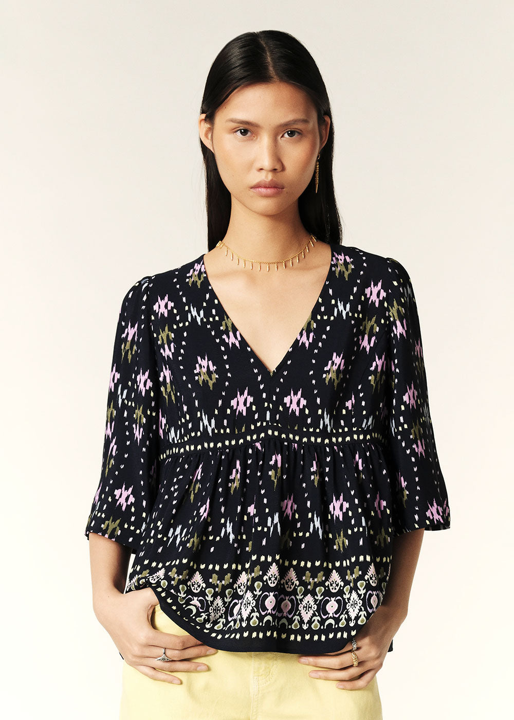 Narry Blouse - Domino Style