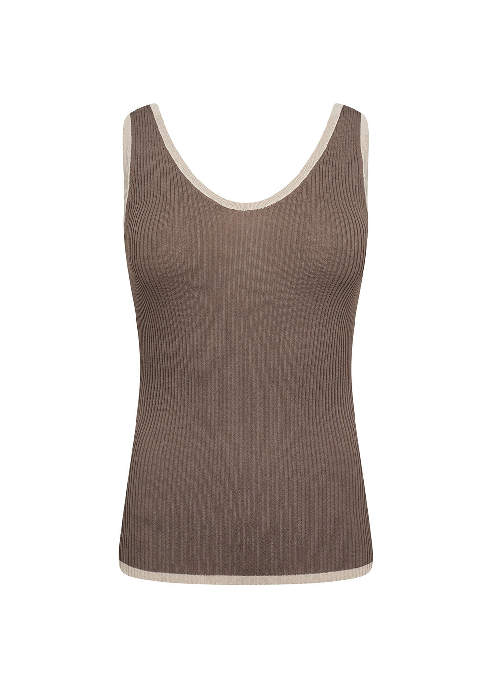 Nona Top - Brown - Domino Style