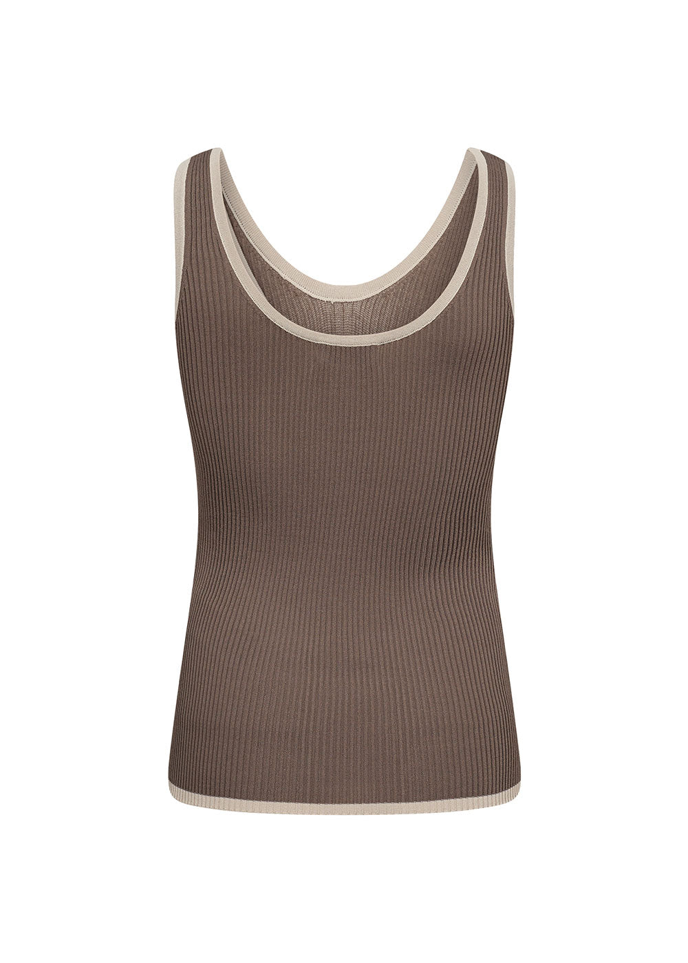 Nona Top - Brown - Domino Style