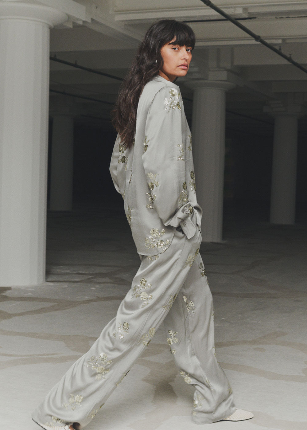 Jarit 2 Pants - Foggy Green - Domino Style