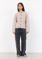 LR-PERLE 9 Cardigan - Domino Style