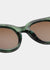 Lilly Sunglasses - Green Marble