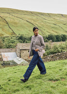 Flood Super Wide Leg Jeans - Domino Style