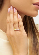 Double Color Ring - Domino Style