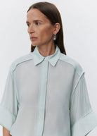 Eleanor Refined Rayon Shirt - Domino Style