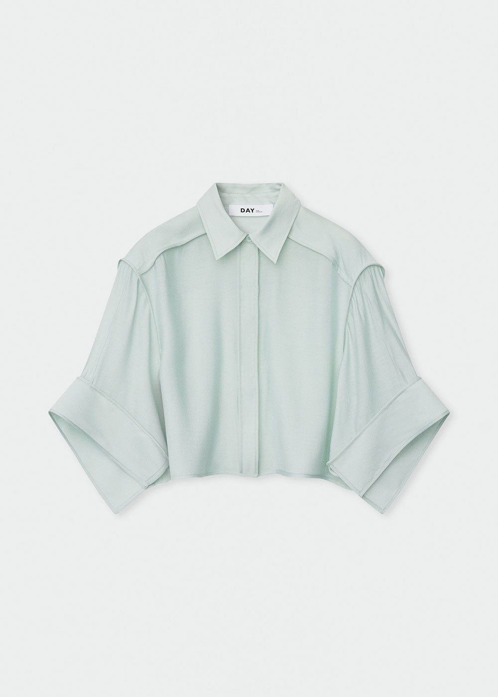 Eleanor Refined Rayon Shirt - Domino Style