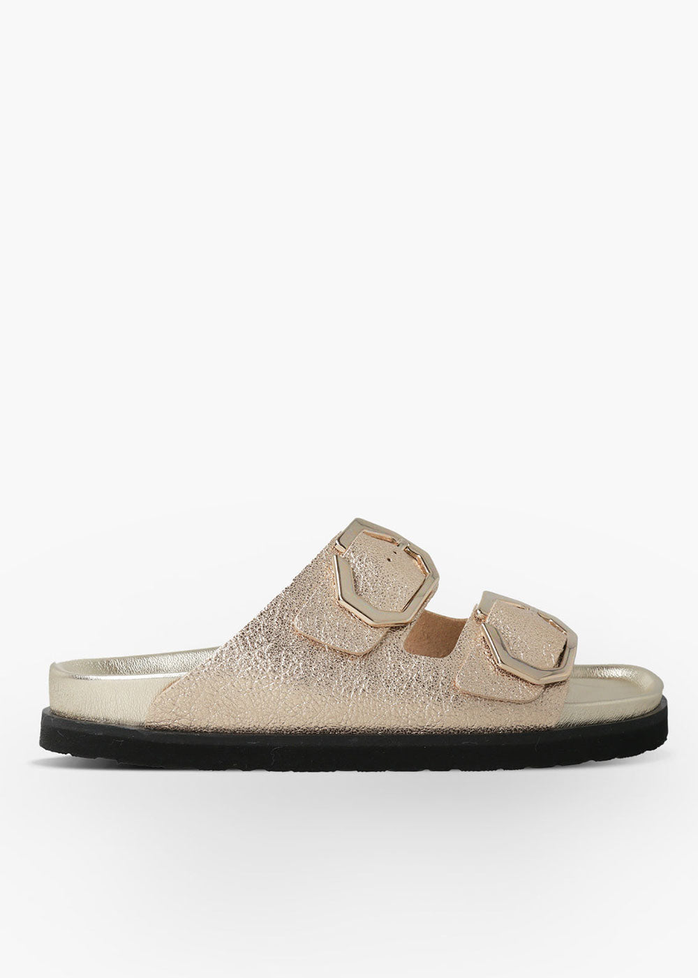 Galia Vegan Sandals - Platinum - Domino Style