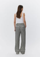 Gabin Striped Viscose Trousers - Domino Style