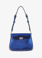 Mila Bag - Metallic Blue - Domino Style