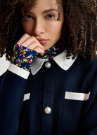 Haurel Knitted Jacket - Domino Style