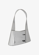 Brooke Bag - Metallic Silver - Domino Style