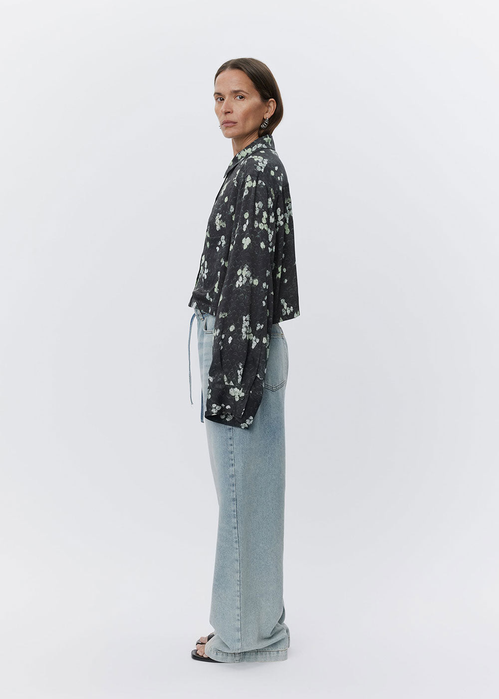 Issa Artistic Snake Shirt - Domino Style