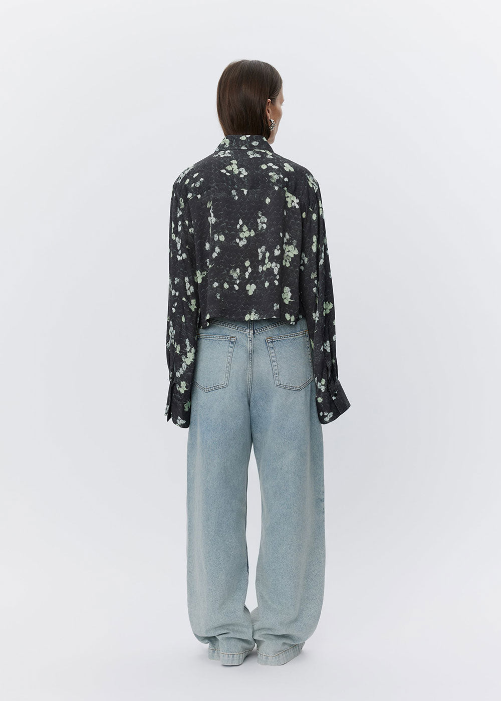 Issa Artistic Snake Shirt - Domino Style