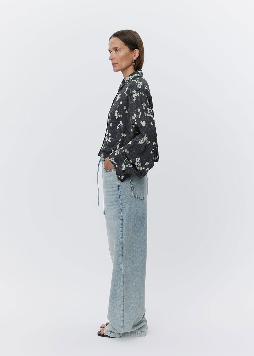 Issa Artistic Snake Shirt - Domino Style