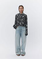 Issa Artistic Snake Shirt - Domino Style
