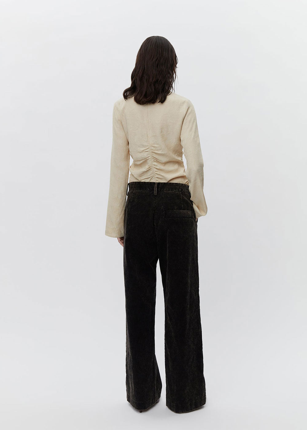 Jade Corduroy Trousers - Domino Style