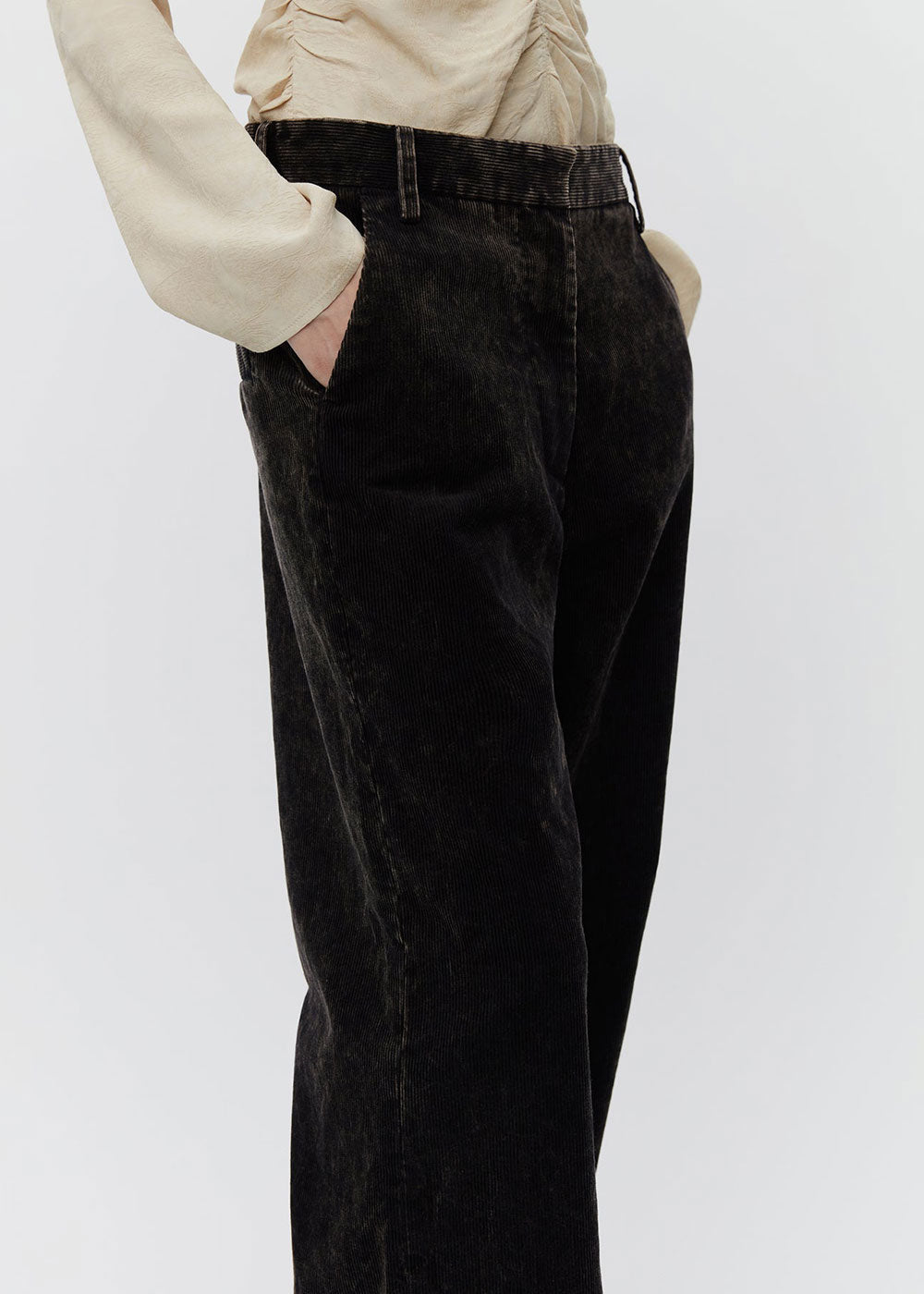 Jade Corduroy Trousers - Domino Style