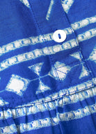 MollyLL Top - Blue - Domino Style