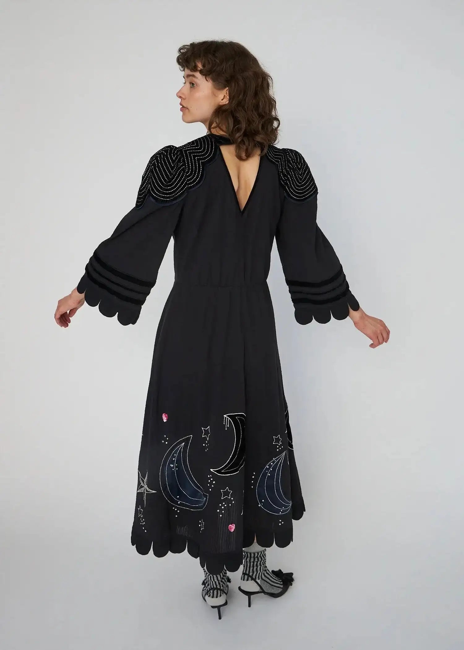 Stella Nova ‘Moon and Stars’ Midi Dress 34
