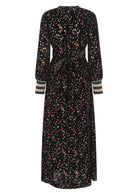 Aleanna Devore Maxi Dress - Domino Style