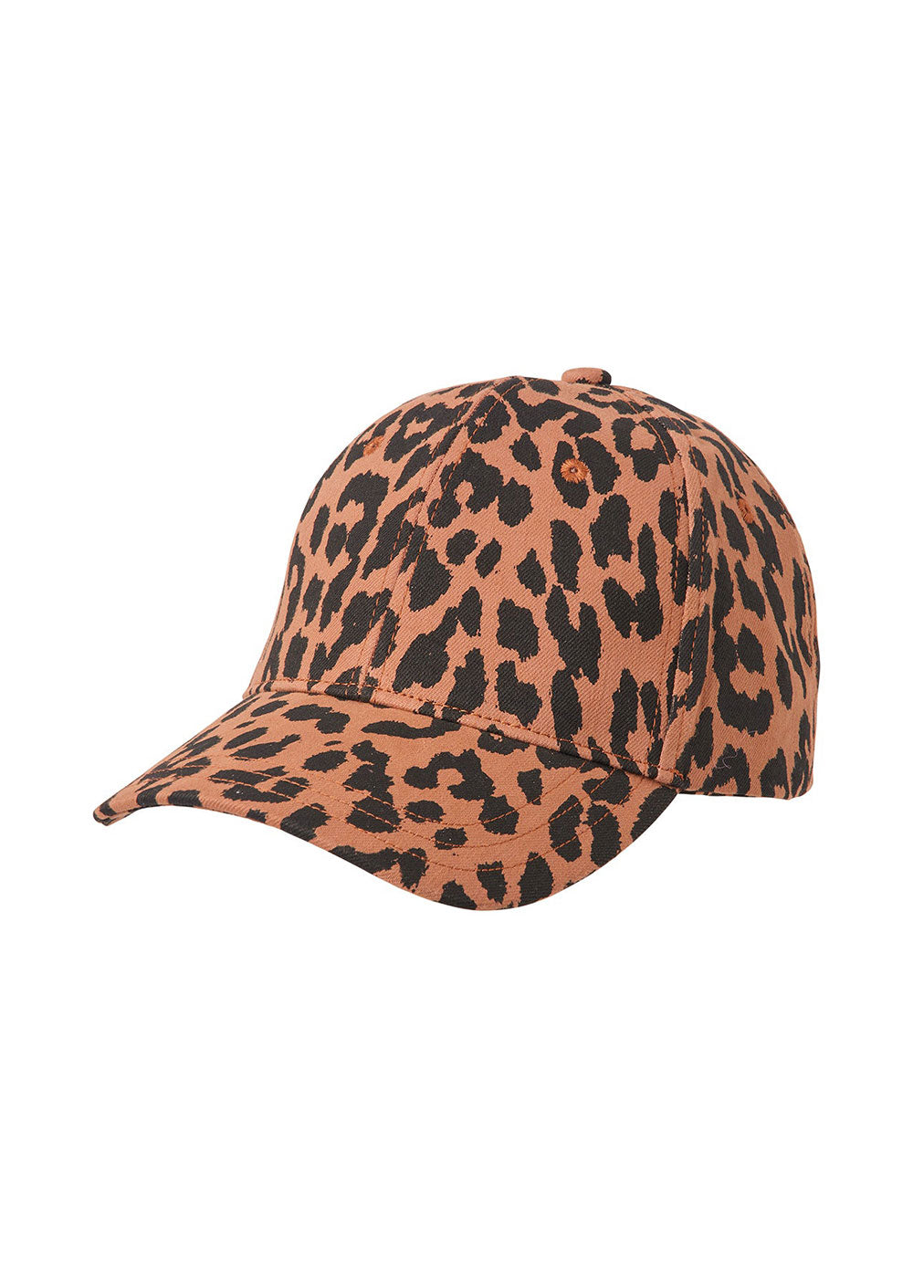 OakLL Cap - Leopard Print - Domino Style