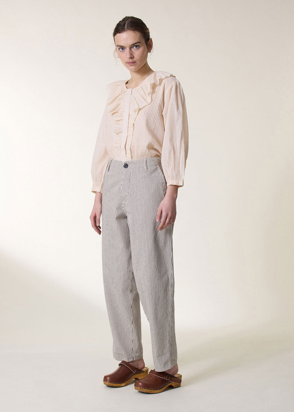 Armina Stripe Trousers - Domino Style