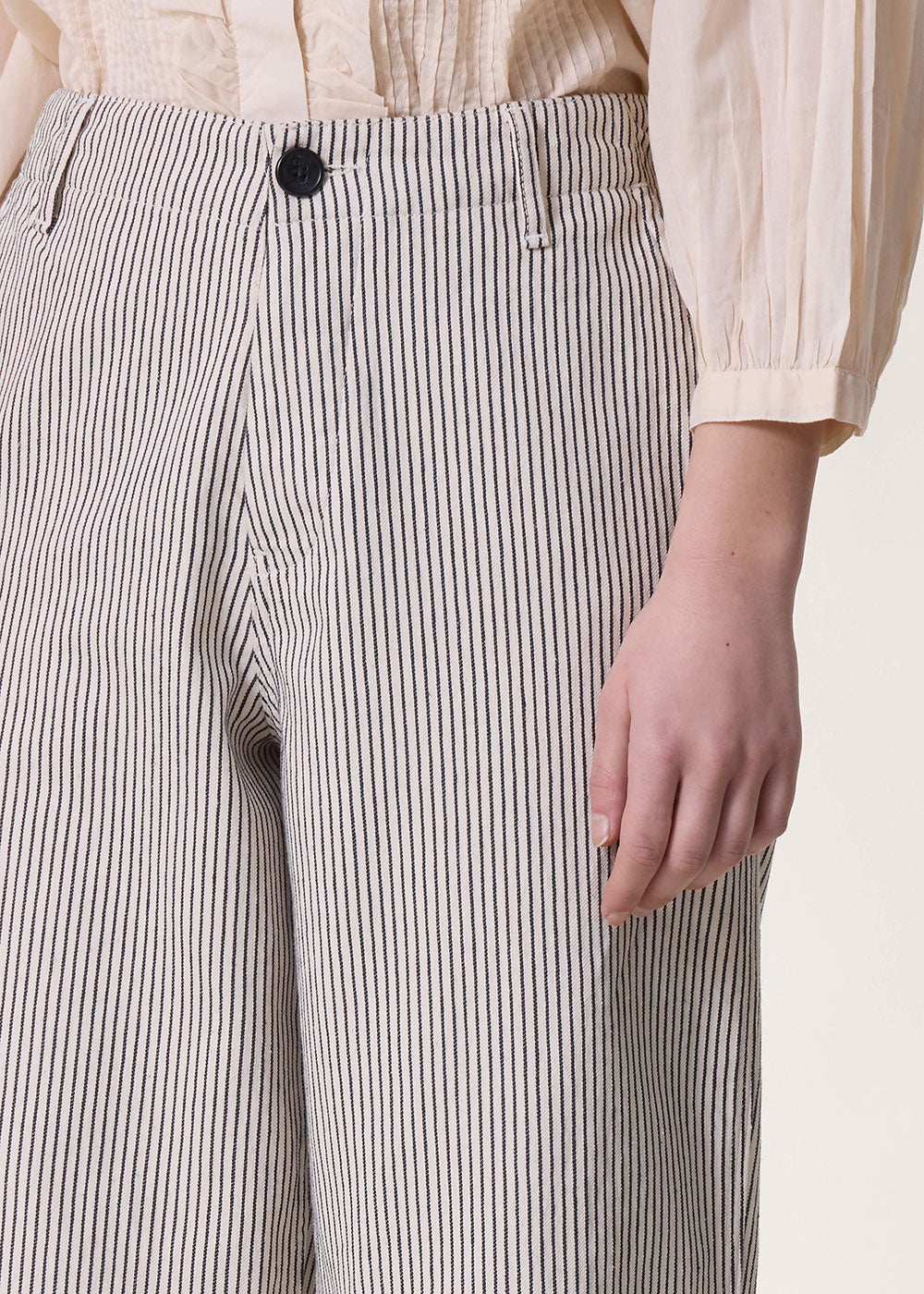 Armina Stripe Trousers - Domino Style