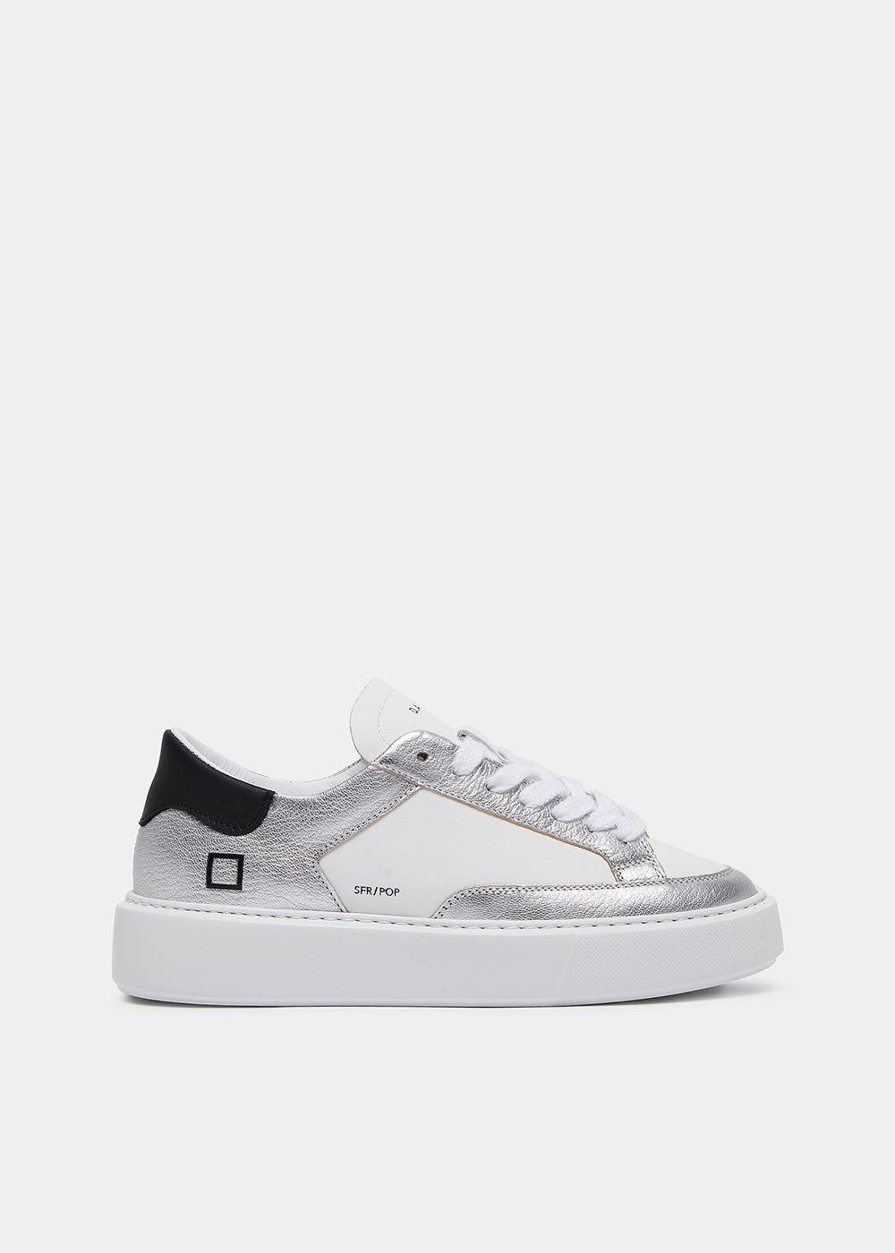 Sfera Pop Sneakers - White Silver - Domino Style