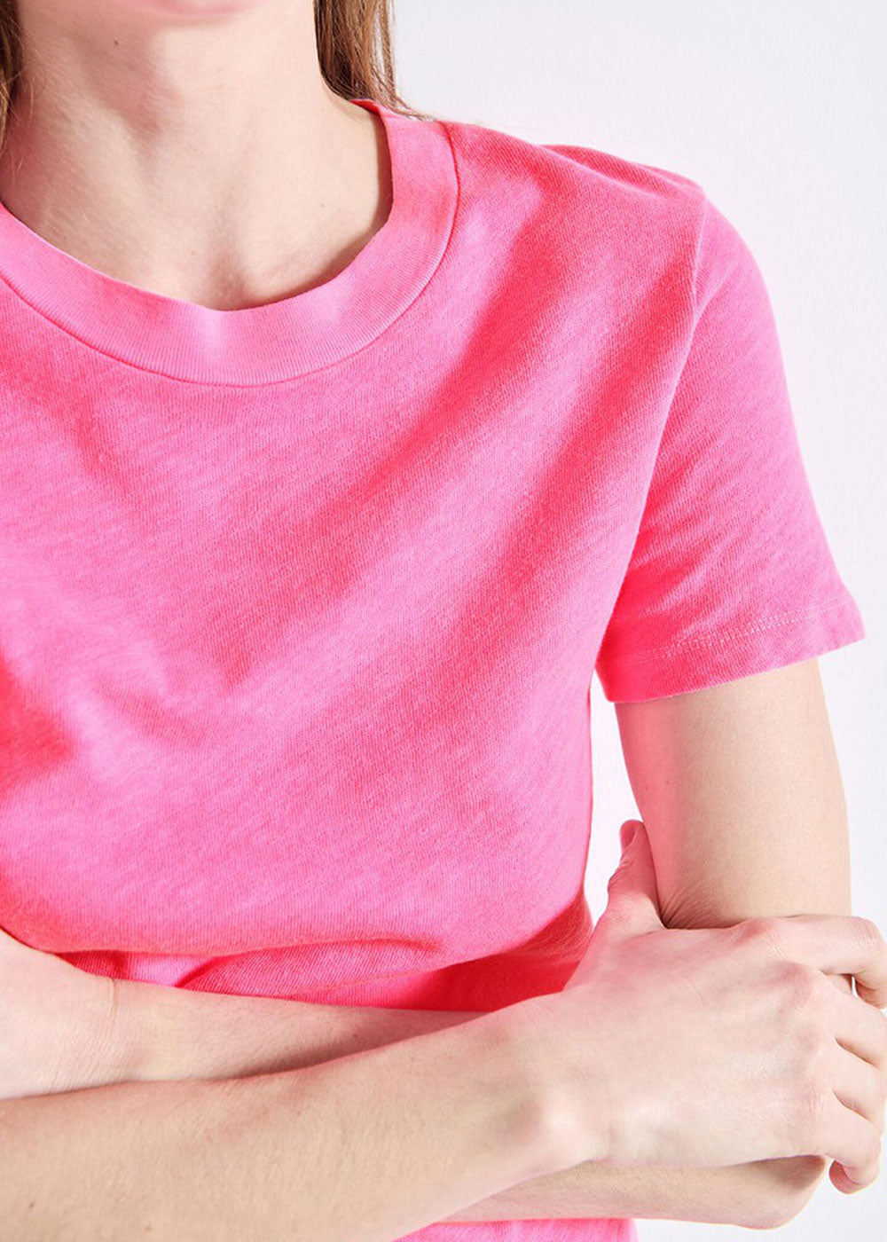 Sonoma Round Neck T-Shirt Pink Acid – Domino Style