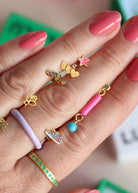 Snaky 1 pcs - Rainbow - Domino Style