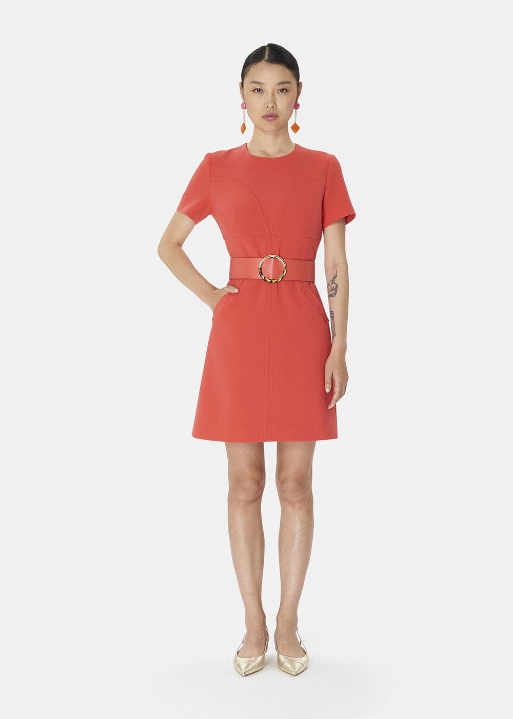 Lauren Belt - Coral - Domino Style