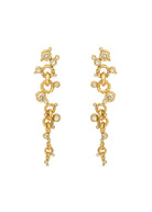 Twinkle Chain Earrings - Domino Style